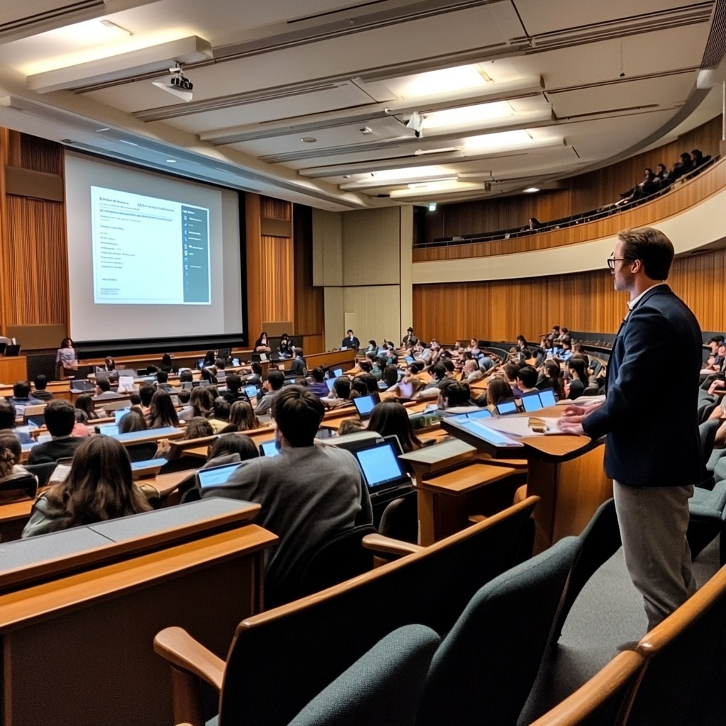 Picture of lecture hall